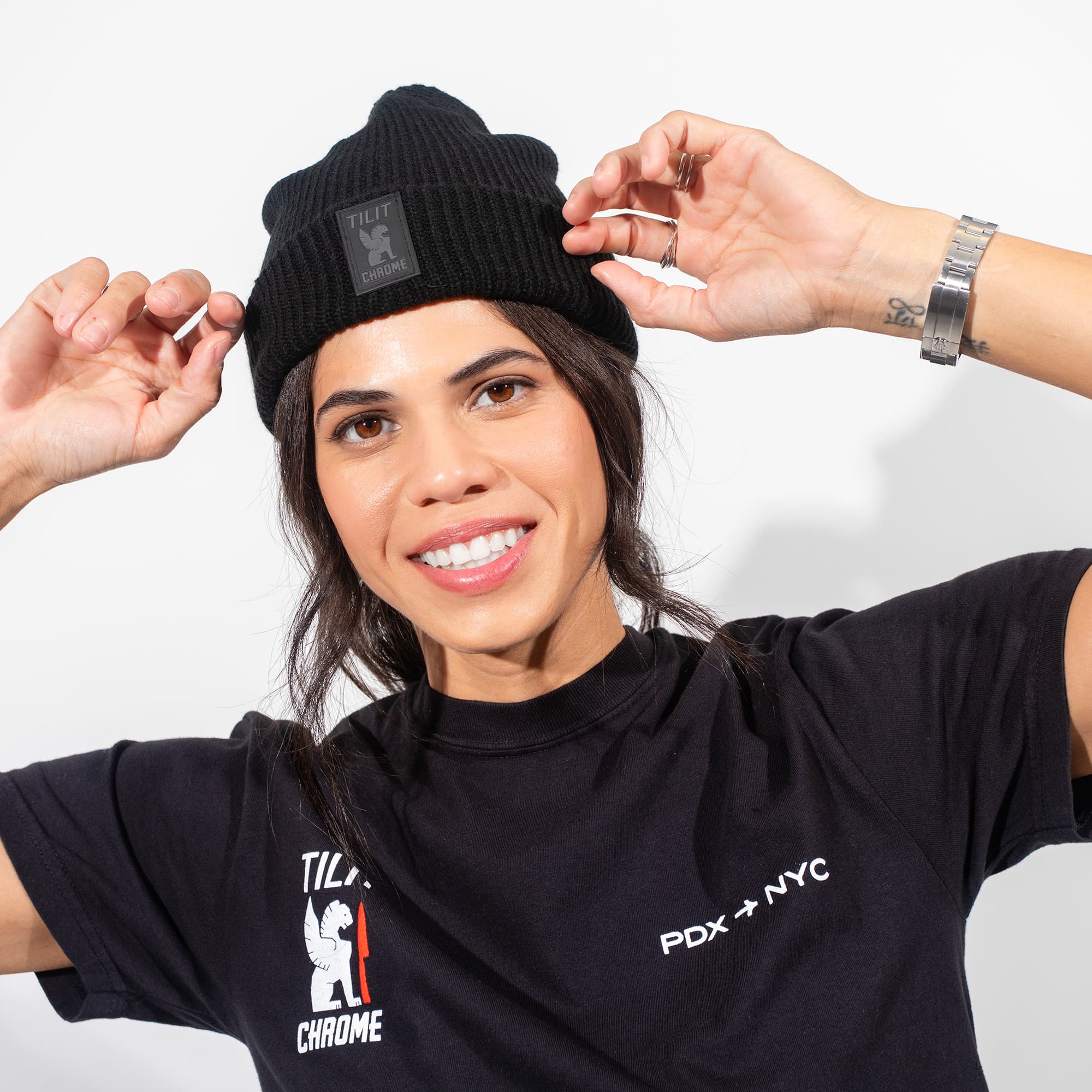 Chrome x TILIT Chef Beanie - Image 4